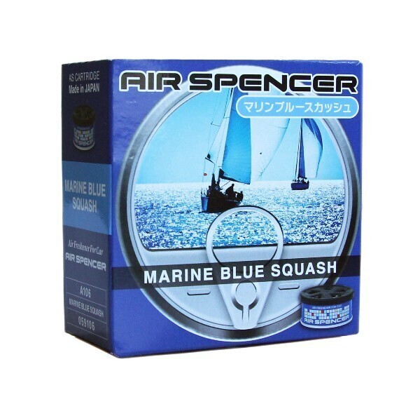 Освежитель на панель EIKOSHA Marine Blue Squashi меловой 40г