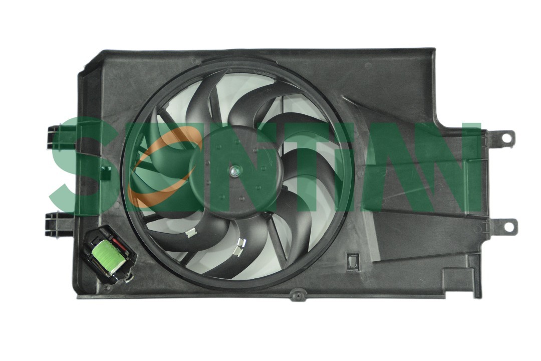 Электровентилятор 2190 KDAC с кондиц.в сборе с 2015г Sontian