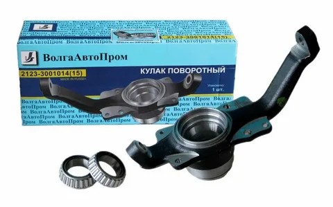 Кулак поворотный Шеврол. левый под АБС подшипник ВолгаАвтоПром