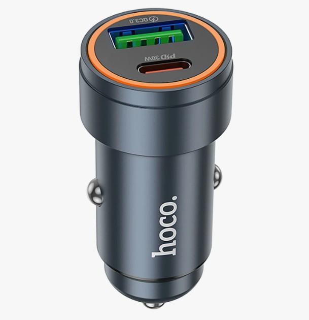 Зарядное универс. для сотовых USB Type-C 30W 3A hoco