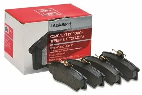 Колодки передние тормозные 2108-12 LADA SPORT