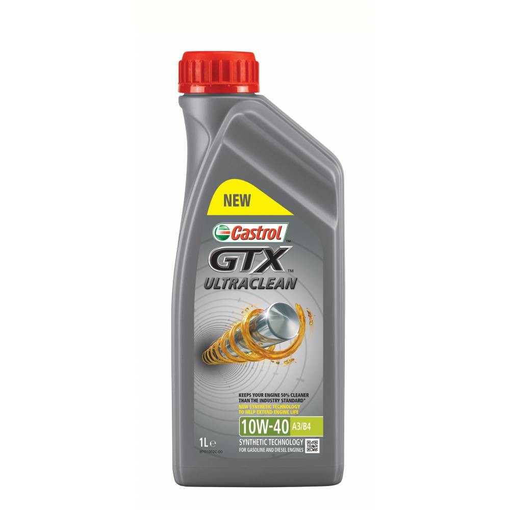 Масло Castrol GTX Ultraclean 10W40 синт.1л.