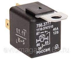 Реле 4-кон 756.3777  40А